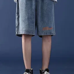 StyleCast x Revolte Men Regular Fit Denim Shorts-picture-13