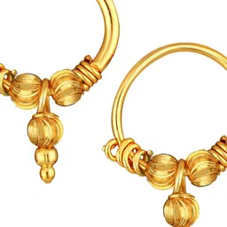 VIVASTRI Women Gold-Plated Alloy Earrings image 2