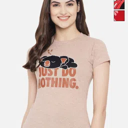 Dreambe Women Typography Printed T-shirt-picture-10