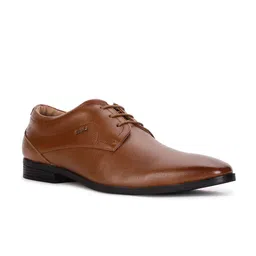 Bata Men Mid-Top Pointed Toe Cushioned Footbed Formal Derbys-picture-29