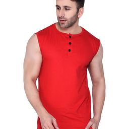BEYOU FASHION Men Henley Neck Slim Fit T-shirt-picture-16