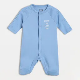 MINI KLUB Boys Pack of 2 Printed Sleepsuit-image-18