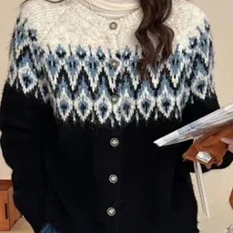 StyleCast x Revolte Women Fair Isle Pullover-image-59