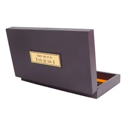 Golden Peacock Set Of 2 Brown Jay Shri Ram Ayodhya Temple Pooja Box image 4