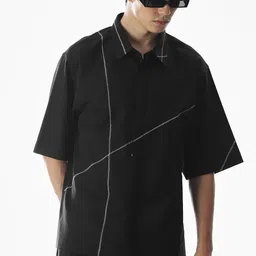 Jack & Jones Spread Collar Cotton Oversized Casual Shirt-picture-24