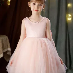 Helene Embellished Net Fit & Flare Dress image 2