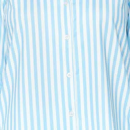 Trendyol Women Striped Night suit image 2