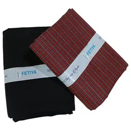 fetiya Shirt & Trouser Fabric in velveta Box Packing (Shirt-2.35 m, Pant-1.25 m) image 2
