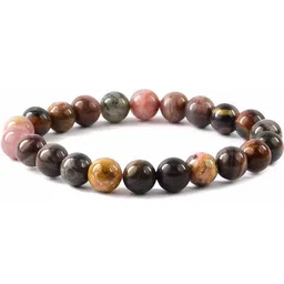 Divine souvenirs Unisex Artificial Beaded Elasticated Bracelet-picture-16