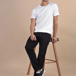 Cantabil Men Regular Fit Mid-Rise Stretchable Jeans image 4