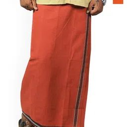 PRAKASAM COTTON Men Solid Cotton Dhoti Dhotis-image-75