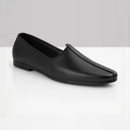 Blue Horse Men Textured Leather Mojaris-picture-22