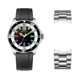 BENTLEY Men Dial & Straps Analogue Multi Function Watch BL-20-07 image 2