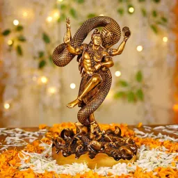 artarium Shiva Brown Resin Idols image 1