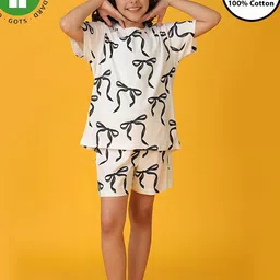 YK Girls Printed Night suit-picture-57