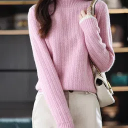 StyleCast Women Striped Round Neck Long Sleeves Pullover Sweaters-picture-41