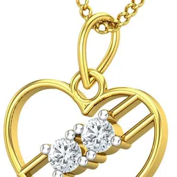 JEWEL HUB 18kt Diamond Yellow Gold Pendant-picture-10