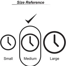 flipkart smartbuy Analog Brown Clock image 5