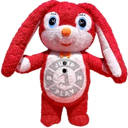 JUMP N PLAY 6 Feet Fur Mascot Costume ,Rabbit Character Elders Halloween Costume-image-20