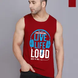 SLOWLORIS Men Pack Of 2 Typography Printed Round Neck Cotton Slim Fit T-Shirts-image-97