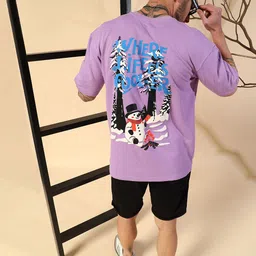 Mast & Harbour Men Printed Bio Finish T-shirt image 3