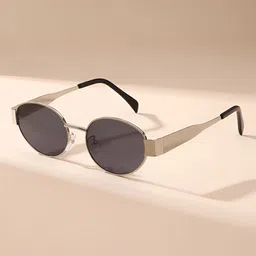 FUNGLASSES Unisex Round Sunglasses with UV Protected Lens 5888 image 5