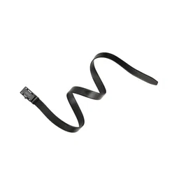 United Colors of Benetton Men Textured Leather Formal Belt image 3