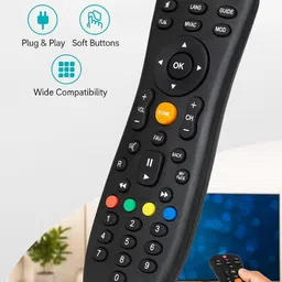 shoppinerz Remote Compatible with Set Top Box Remote Control Dish TV SD/HD/HD+/4K DTH Remote Controller image 5