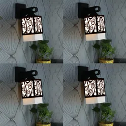 shyamji Uplight Wall Lamp Without Bulb-picture-35