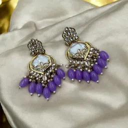 Women Click Geometric Drop Earrings-picture-12