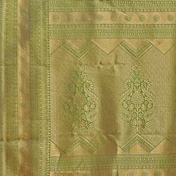 HERE&NOW Ethnic Motifs Zari Silk Blend Handloom Saree image 3