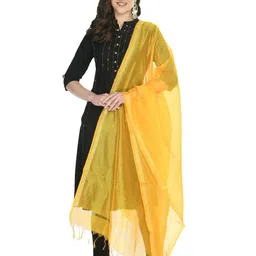 A R SILK DUPATTA HUB Art Silk Dupatta with Zari-picture-21