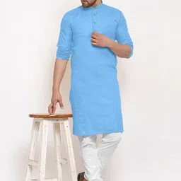KRUDHA Men Thread Work Kurta-picture-31