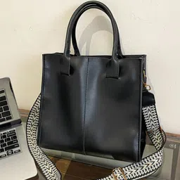 KPOP PU Structured Handheld Bag-picture-19