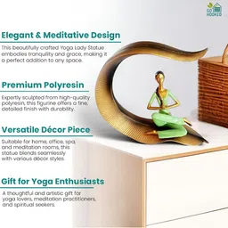 Go Hooked White Figurine Showpiece image 3