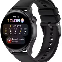 AOnes Watch Strap Silicone Classic Belt for Noise Colorfit Icon 2 1.8 Inch Smart Watch Strap image 3