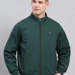 Monte Carlo Men Mock Collar Solid Casual Padded Jacket-picture-39