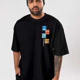 FLYIND VOGUE OUTFIT Men Bio Finish Graphic Printed Round Neck Cotton Oversized T-shirt-picture-20