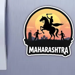 giftshala GIFTODAY Black & Pink Printed Decorative Magnets image 2