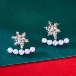 SZN Floral Studs Earrings image 3