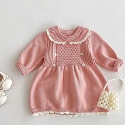 LULU & SKY Peter Pan Collar Fit & Flare Dress image 5