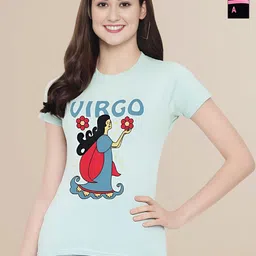 Mast & Harbour Women Typography 2 Printed Applique T-shirt-picture-36