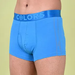 COLORS by Rupa Frontline Pack Of 2 Low-Rise Trunks 1001-DBL-FGrn image 4