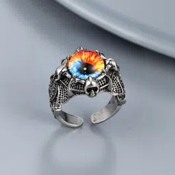 Teeragaj Set Of 2 Textured Finger Ring image 2