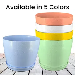 GARDEN'S NEED 4-Pcs Green Textured Planters image 5