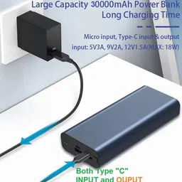 ocean mate 30000 mAh 22.5 W With MagSafe Ultra Compact Pocket Size Power Bank image 5