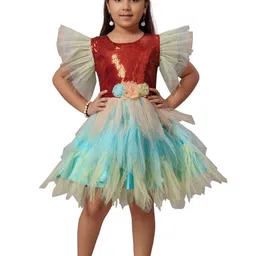 YK Girls Fit & Flare Dress-picture-29