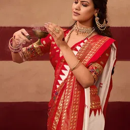 TIRA Ethnic Motifs Sambalpuri Saree image 2