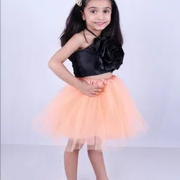 AGLARE Girls Tulle Knee-Length Skirt-picture-28