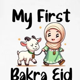 Arvesa My First Eid Printed Bodysuit image 3